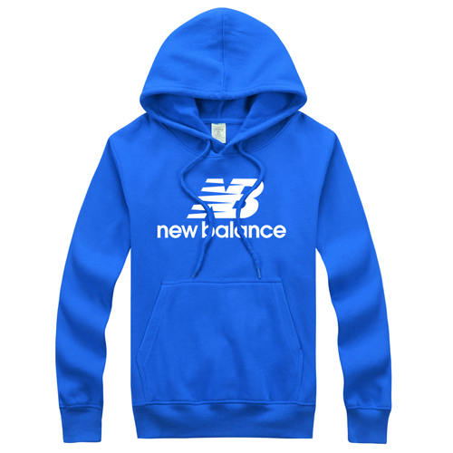 SUDADERA NEW BALANCE - AZUL/BLANCO